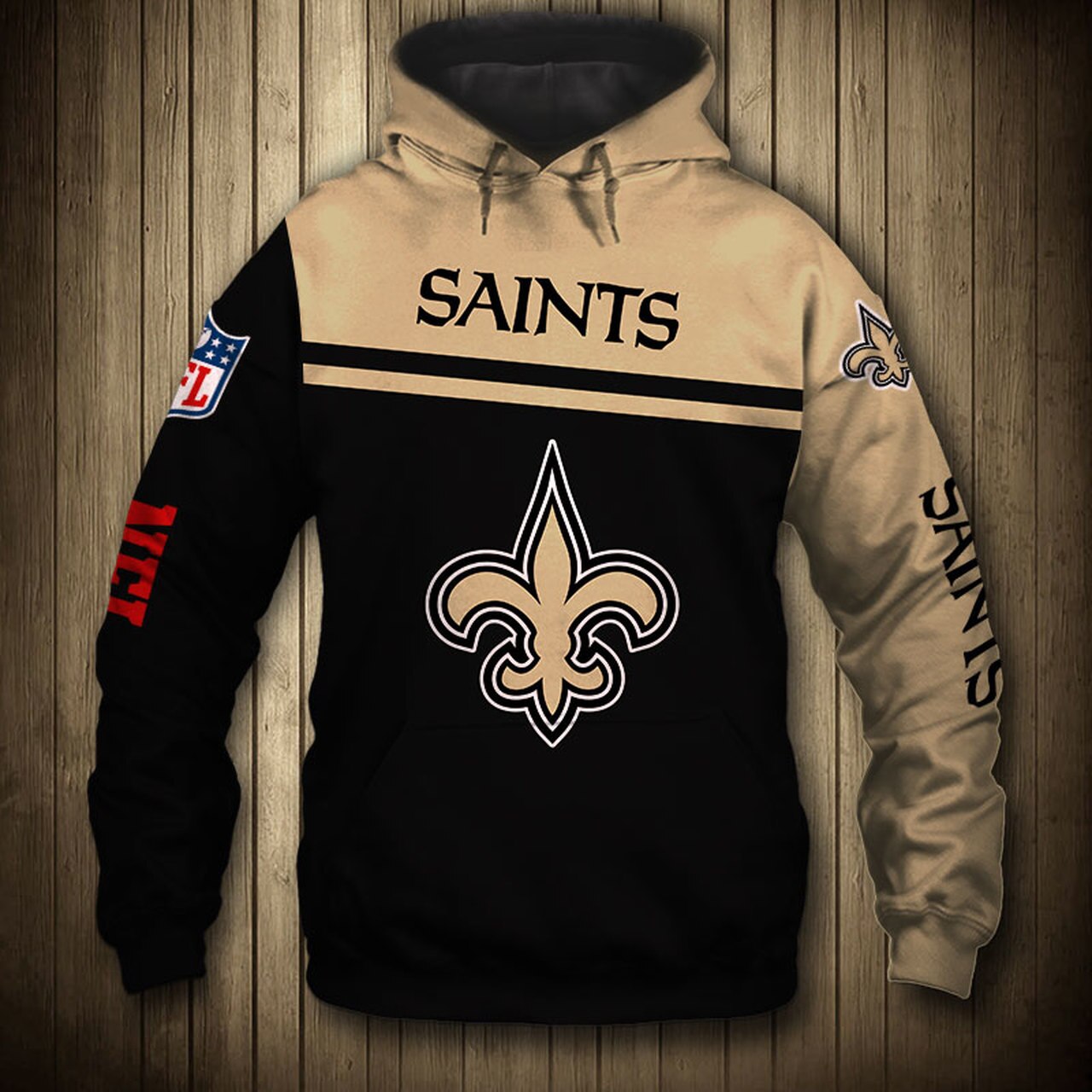 New Orleans Saints 3D Printed Hoodie For Big Fans - Saintsfanstore.com